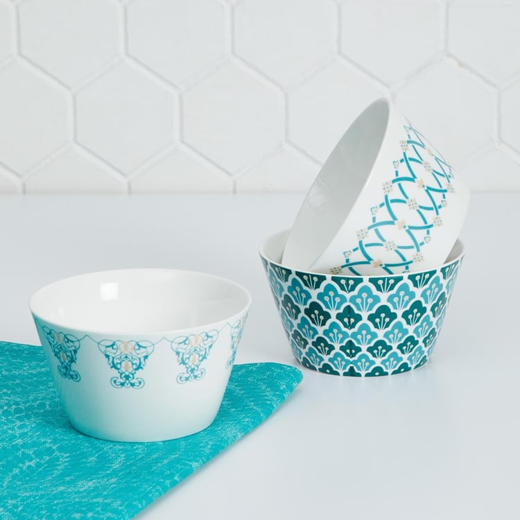 Home Centre Emily Malhar Printed Bone China Bowls & Home Centre Mandarin Printed Tea Set