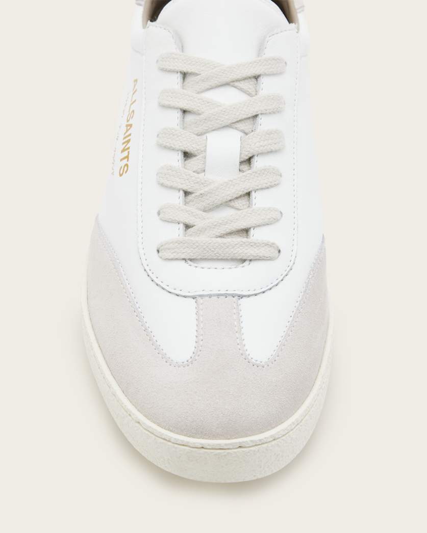 Underground Leather Low Top Trainers