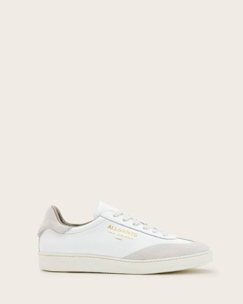 Underground Leather Low Top Trainers